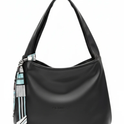 کیف هوبو زنانه چرم صابونی – با دسته پهن